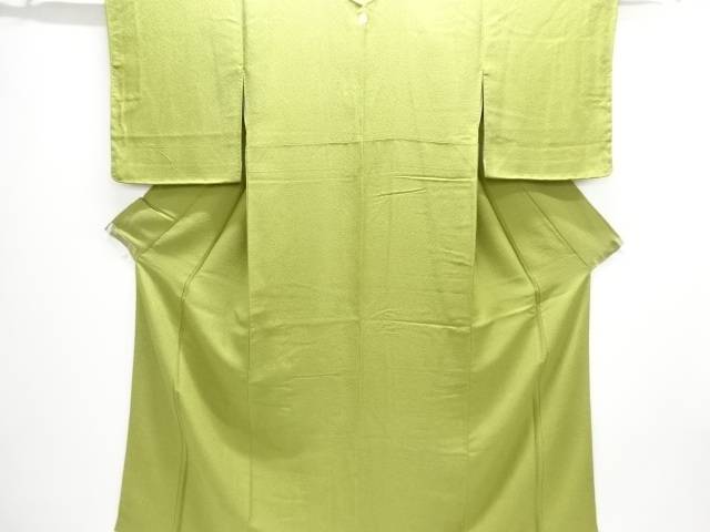 氷割れ模様織り出し一つ紋色無地着物【中古】【着】【色無地】｜Kimono-Shinei　２号店