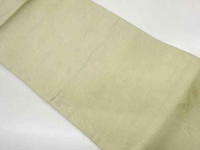 紗 紙布葉模様織出し名古屋帯【中古】【着】【名古屋帯】｜Kimono-Shinei　２号店