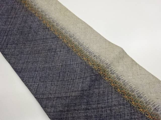 組み織 金通し 縞模様織り出し名古屋帯【中古】【着】【名古屋帯】|Kimono-Shinei 2号店