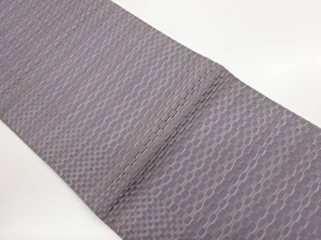 変わり織変わり曲線模様織出し名古屋帯【中古】【着】【名古屋帯】｜Kimono-Shinei　２号店 20,952円