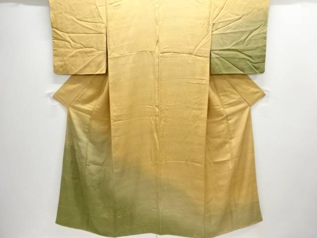 のり散らしに松葉模様刺繍暈し訪問着【中古】【着】【訪問着・付下げ】|Kimono-Shinei 2号店