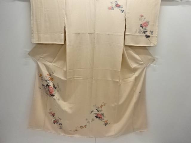 作家物　手描き友禅花籠模様訪問着【中古】【着】【訪問着・付下げ】｜Kimono-Shinei　２号店