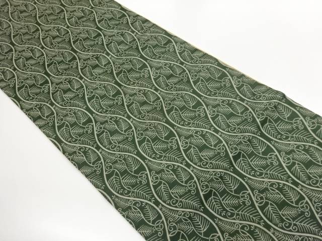 立涌に松葉唐草模様織出し全通袋帯【中古】【着】【袋帯】｜Kimono-Shinei　２号店