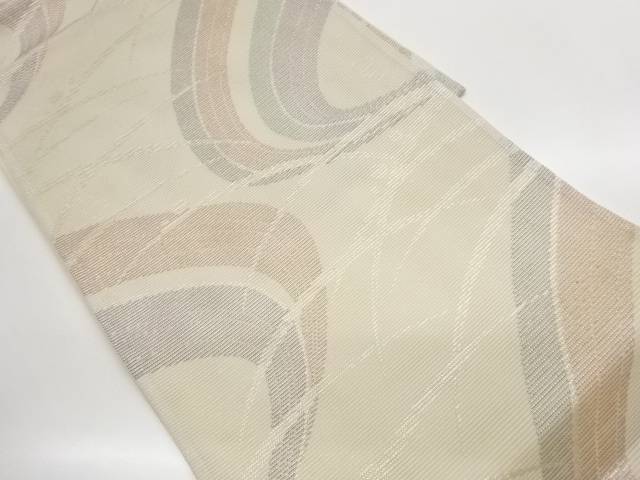 絽曲線に露芝模様織出し袋帯【中古】【着】【袋帯】｜Kimono-Shinei　２号店 21,825円