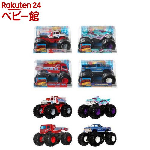 ホットウィール モンスタートラック ビッグサイズAst 1：24 BOX販売 FYJ83-989B(1セット)【ホットウィール(HOT WHEELS)】