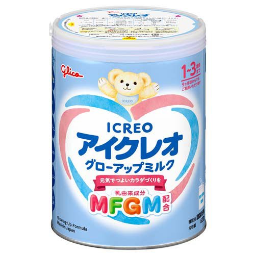 アイクレオ グローアップミルク 缶(820g×2缶)【アイクレオ】