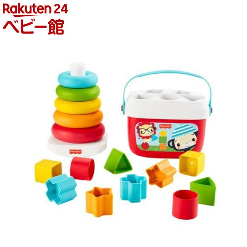 楽天市場 フィッシャープライス はじめてのブロック ゆらりんタワーセット Grf11 1個 Mtl9 フィッシャープライス Netbabyworld ネットベビー