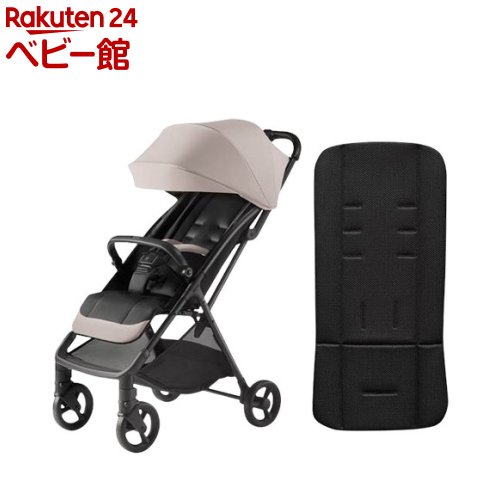 aprica viit ブラック + 専用シートライナー ヴィット シートライナー | ベビーカー・チャイルドシートの