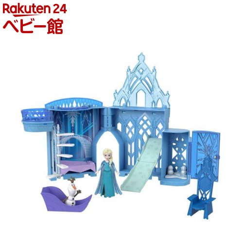 アナと雪の女王 エルサとこおりのおしろ かさねるおしろシリーズ！ミニドール付 JDP63(1セット)【アナと雪の女王(Disney Frozen)】[アナ雪 おもちゃ ドールハウス 城 お姫様 ごっこ遊び]画像