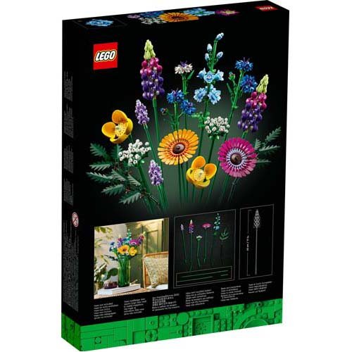 レゴ(LEGO) アイコン ワイルドフラワーブーケ 10313(1セット)【レゴ