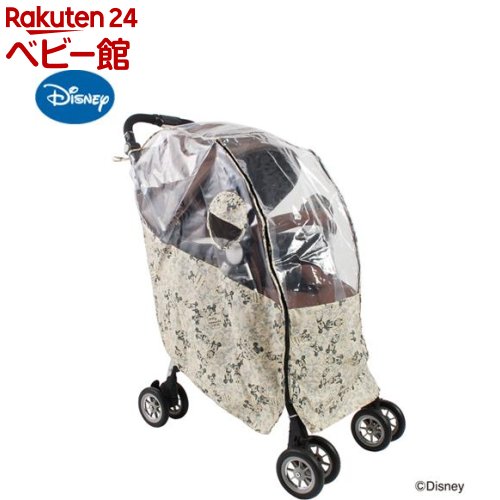 楽天市場 ベビーカー用レインカバー ミッキー 1個 Nbzs 01 小川 ベビーカー バギー オプション Netbabyworld ネットベビー