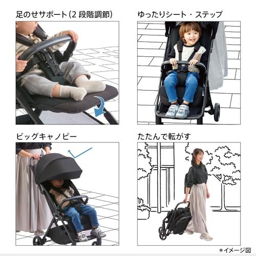 1種類を選べる】アップリカ(Aprica) ヴィット(Viit)(1台)[ベビーカー B