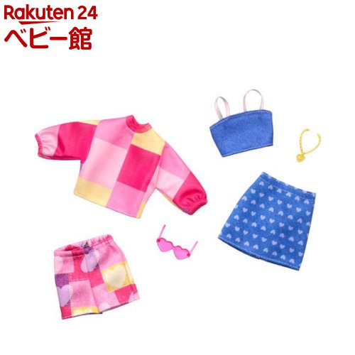 楽天市場】バービー ファッション2パック フラワーワンピースとパンツ