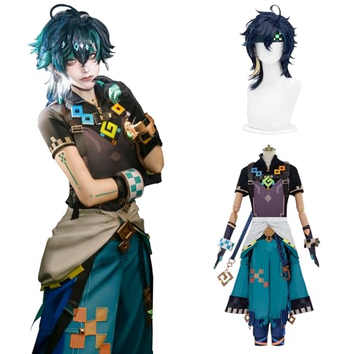 [神併良品] 原神 コスプレ ウィッグ付き 新キャラ 黒 フリーナ 嘉明 千織 キィニチ マーヴィカ コスプレ衣装 大人用 仮装 Genshin Impact cosplay｜ネットClick Store 店 13,316円