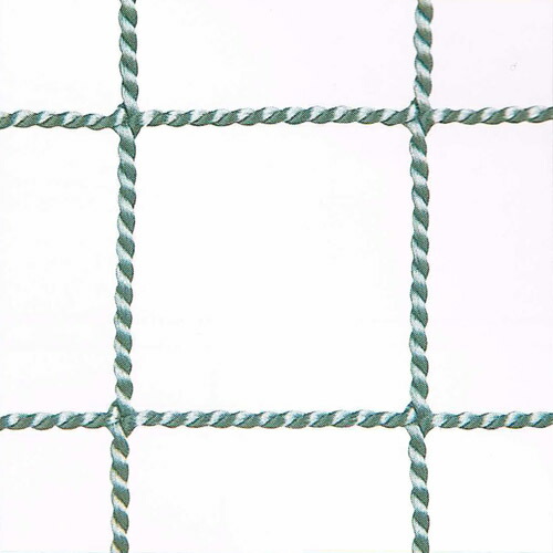 盗難防止ネット 防炎ポリプロピレン目合い25mm グレー 2.35m×7.0m