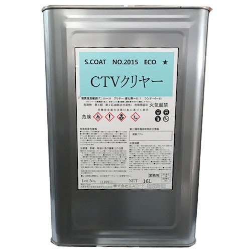 S.COAT(エスコート)No.2015ECO　CTVクリヤー(5:1)　16L 15,881円