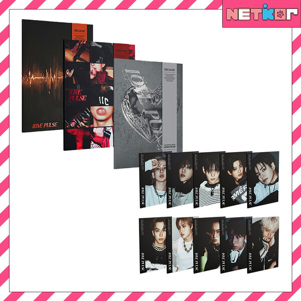 楽天市場】【ONLINE特典】 TREASURE ミニ3集 アルバム LOVE PULSE 韓国