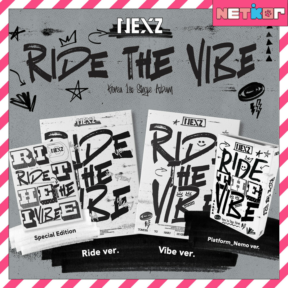 NEXZ starriver ソゴン 未開封アルバム Ridethevibe NEXZ starriver ヒュイ 未開封アルバム Ridethevibe NEXZ Korea