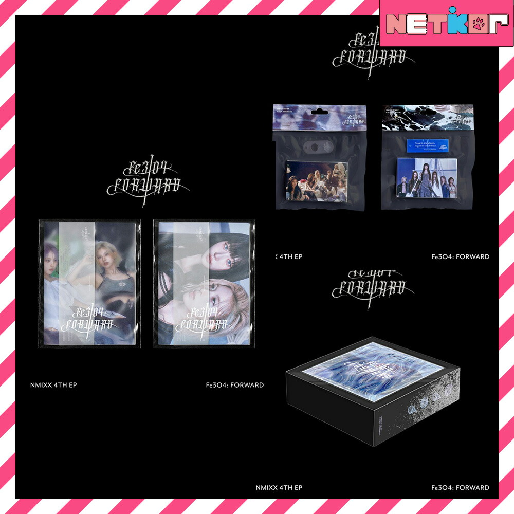 NMIXX Fe3O4:FORWARD shell ver ベイ 説明要注意 jp.ktown4u.com : NMIXX - EP アルバム 4集 [Fe3O4: FORWARD
