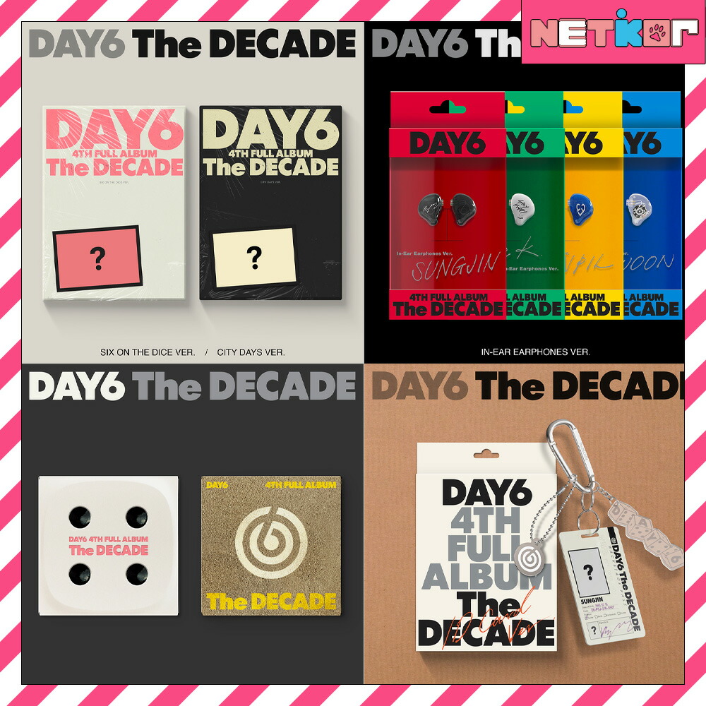 楽天市場】DAY6 In-Ear Earphones ver. [ The DECADE ] 4種