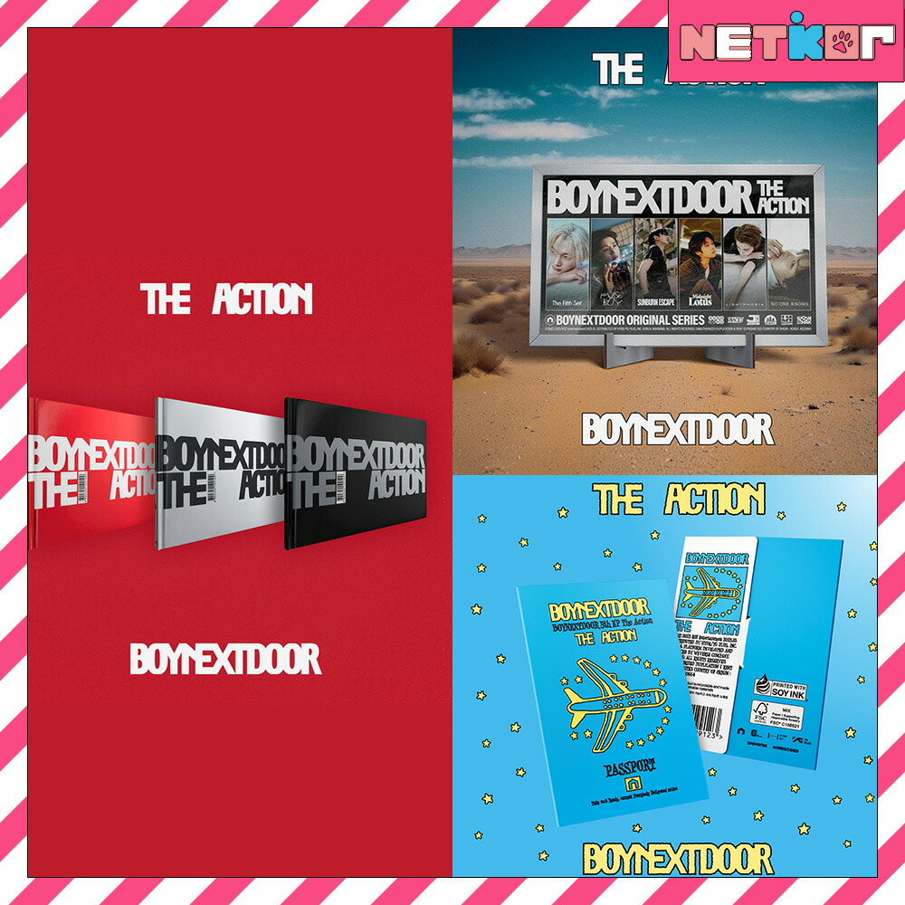 楽天市場】[オンライン特典] BOYNEXTDOOR [ The Action ] 3種ランダム