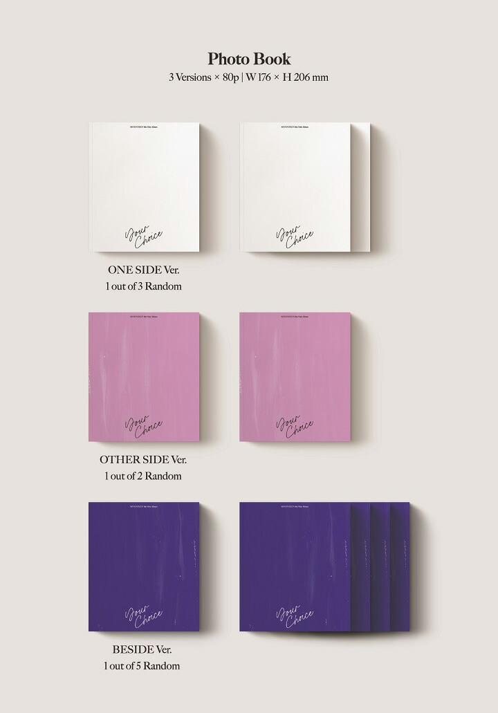 楽天市場 3種セット ポスター丸めて Seventeen ミニアルバム8集 Your Choice 初回ポスター 初回特典 当店限定特典 送料無料 韓国チャート反映 セブンティーン Netkor