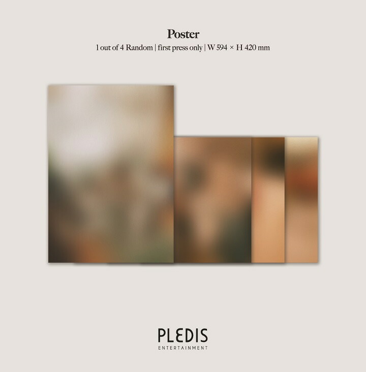 楽天市場 3種セット ポスター丸めて Seventeen ミニアルバム8集 Your Choice 初回ポスター 初回特典 当店限定特典 送料無料 韓国チャート反映 セブンティーン Netkor