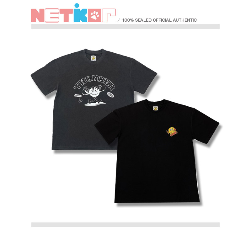 ATEEZ thunder 公式 MD Tシャツ www.merlight.com.tr