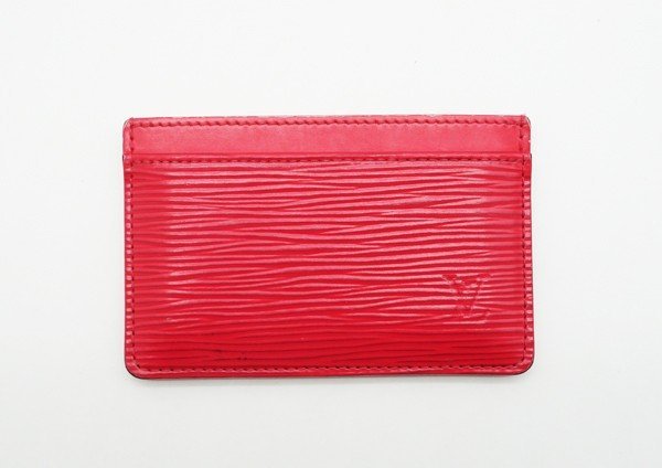 【中古】　【LOUIS VUITTON　ルイ・ヴィトン】　ポルトカルト・サーンプル　M81058　カードケース　エピ/ドラゴンフルーツ