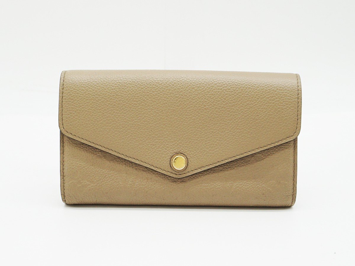 ☆【中古】　【LOUIS VUITTON　ルイ・ヴィトン】　ポルトフォイユ・サラ　M68708　財布　モノグラムアンプラント/トゥールトレール
