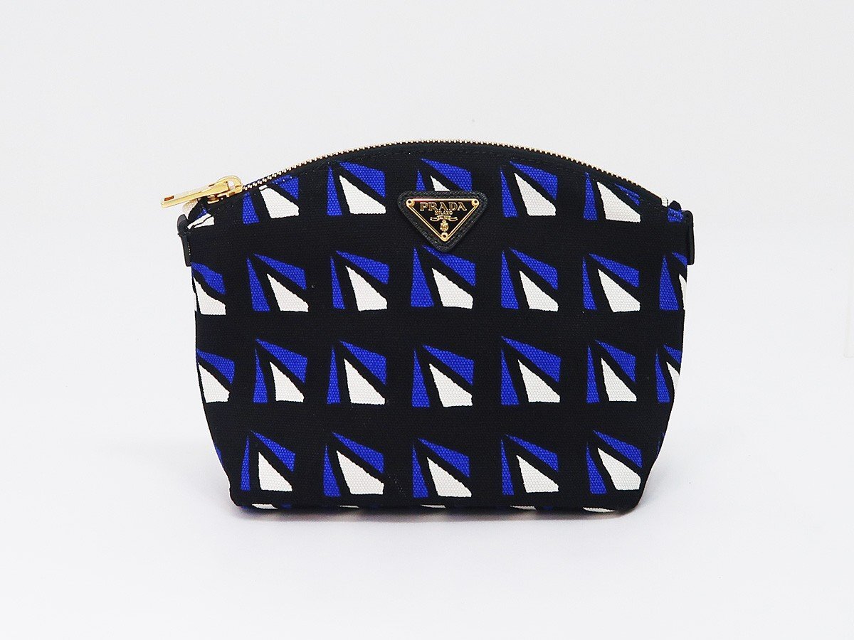 楽天市場】PRADA(プラダ) リボン ポーチ レザー【ブランドバッグ