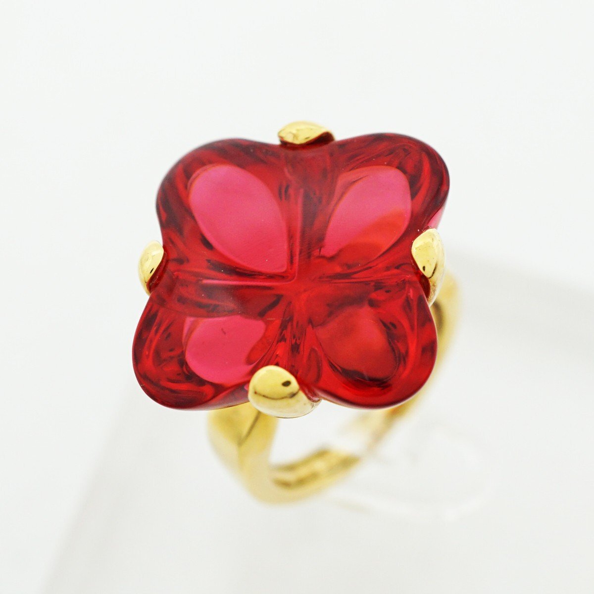 楽天市場】【ジュエリー】Baccarat バカラ コキアージュ リング