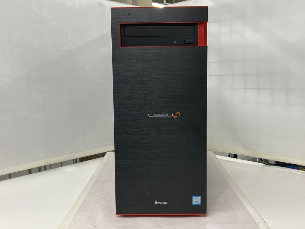 iiyama / デスクトップPC ゲーミングPC / LEVEL&infin; ILeDxi-R037-Ai7__-RNJRB / 第8世代Core i7 / グラフィックボード NVIDIA Corporation GP106 [GeForce GTX 1060 3GB] 3GB / メモリ 8GB【中古品】｜ネットオフ パソコン店