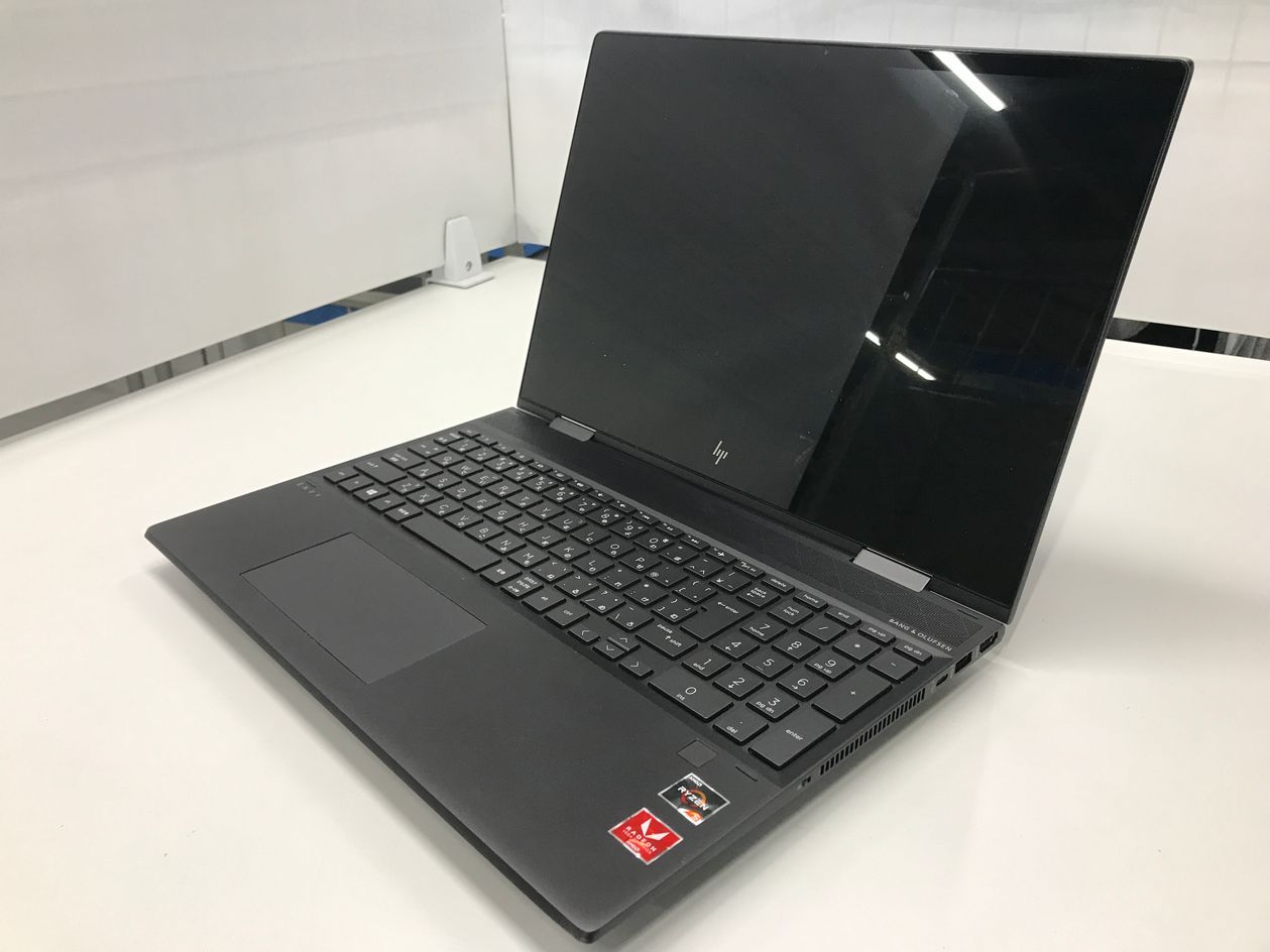 HP / ノートPC / HP ENVY x360 Convertible 15-ds0001AU 6RD23PA / AMD Ryzen 5 / グラフィックボード Advanced Micro Devices, Inc. [AMD/ATI] Picasso/Raven 2 [Radeon Vega Series / Radeon Vega Mobile Series] 2GB / メモリ 16GB【中古品】｜ネットオフ パソコン店 15,461円