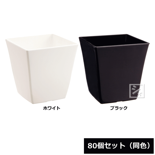 【法人送りとどける押さえる】 \u003cBR\u003eアイカ 鉢 置き目真四角 5号型 \u003cBR\u003e80個仕掛ける 同色 幅12×奥ぶかさ12×高さ12糎 ~R~