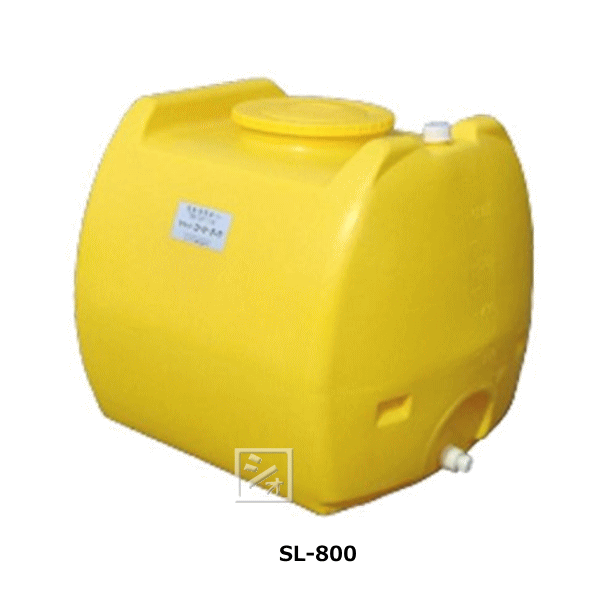 【法人送りとどける押さえる】 \u003cBR\u003eモリマーサム脂製作 SL-800 ローリー貯蔵タンク \u003cBR\u003e黄色 ~R~