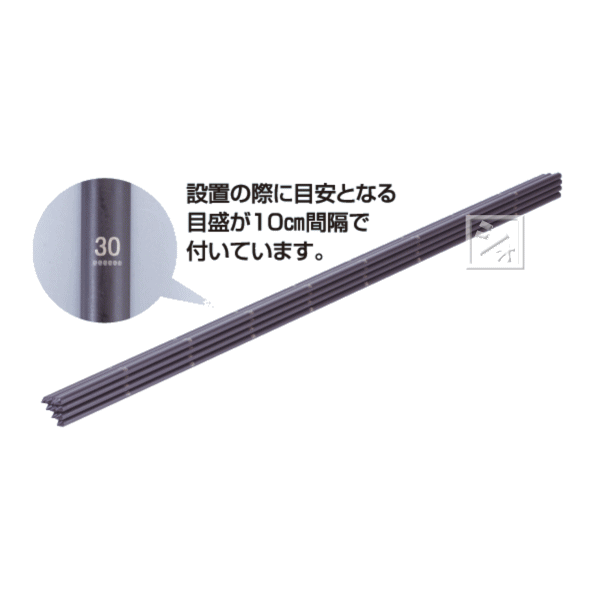 楽天市場 末松電子製作所 777 Frpポール 10mm 90cm 10本入 R ねっとんや