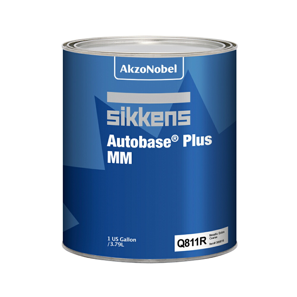 アクゾノーベル 513782 Sikkens オートベースプラス原色 Q811R メタリック極粗目 1L 取寄