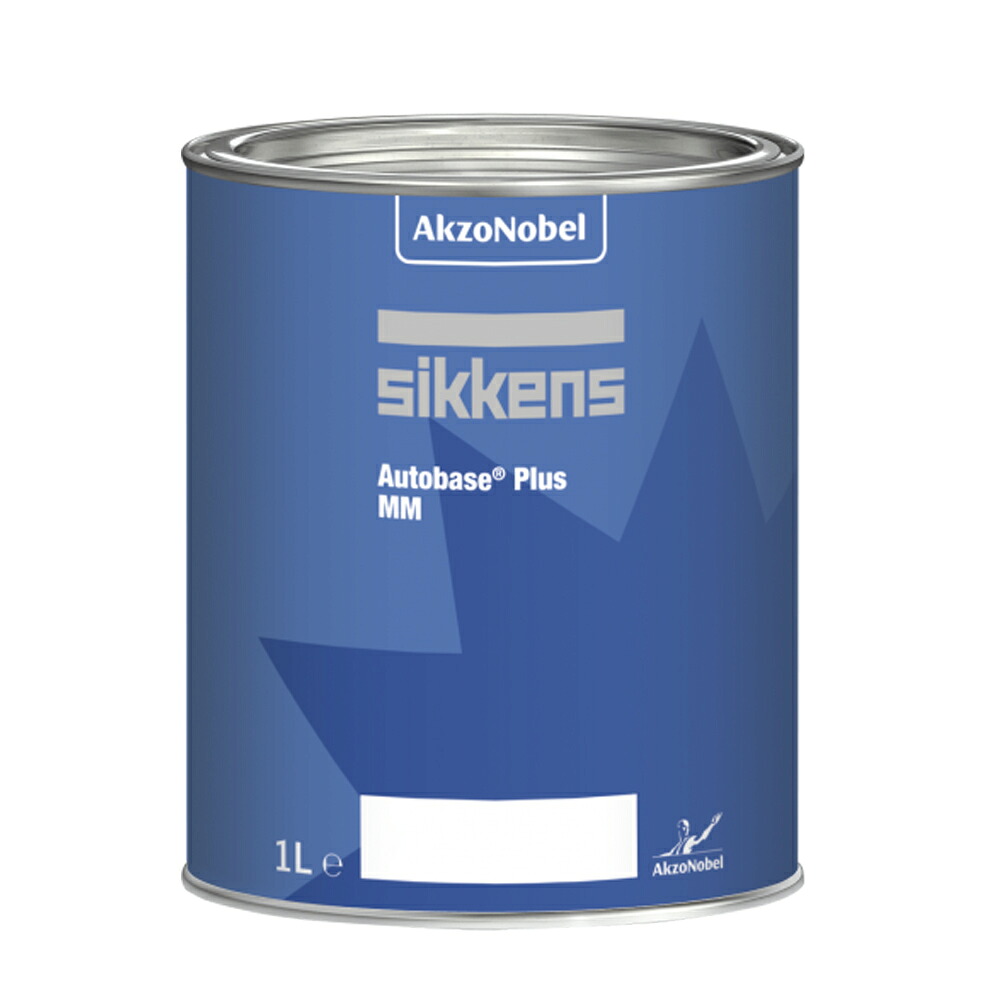アクゾノーベル 374133 Sikkens オートベースプラス原色 Q954G ブルーグリーンパール中目 1L 取寄｜ネットペイント　店