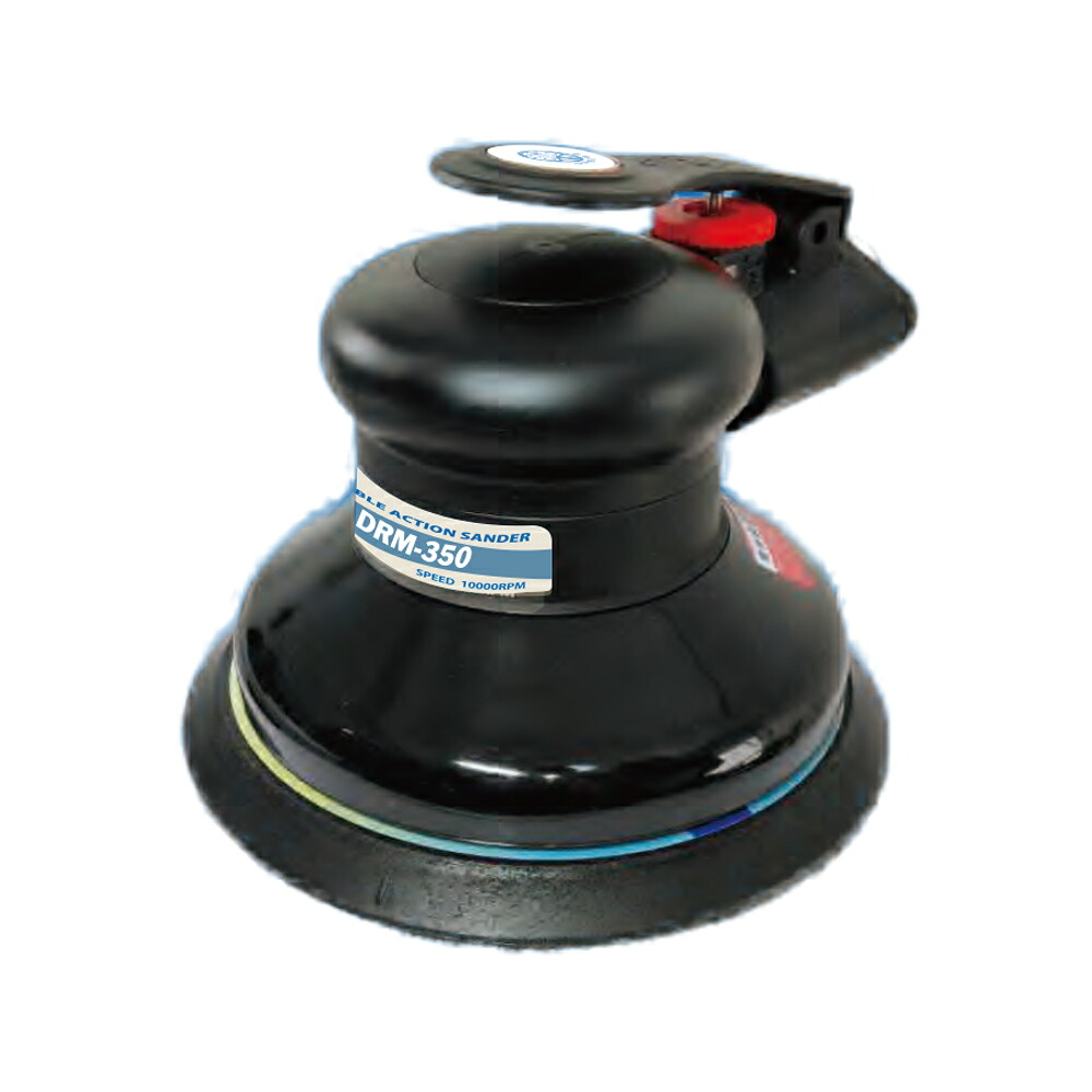 ネットペイント オリジナル DRM-350 非吸塵式 ダブルアクションサンダー 125mm 1台 即日発送