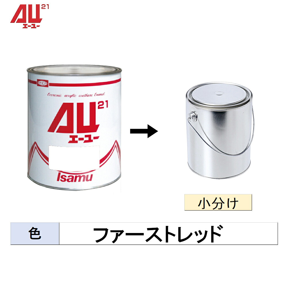 イサム塗料 小静電容量大きさ 248-0667-2 金21 一塁手赤いこと 500g～3kg(小分け売りわたす)  取寄