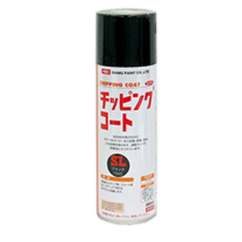 イサム塗料 チッピングコートＳＬブラック 480ml×6本 取寄
