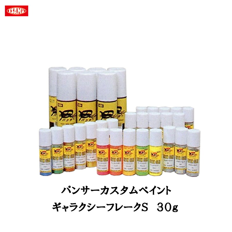 イサム塗料 パンサー カスタムペイント ギャラクシーフレークＳ 30g 取寄