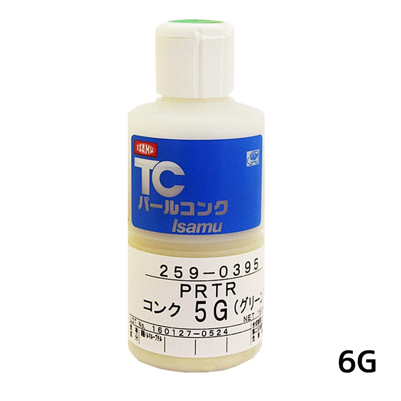 イサム塗料 TCパールコンク類 PRTR 6G グリーン 190ml &times;1個 25903965 即日発送｜ネットペイント　店