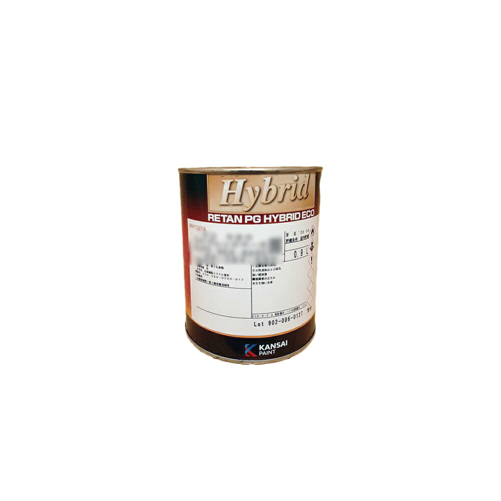 関西ペイント 94-384-621 レタンPGハイブリッドエコ 621 オリエンタルブルー 0.9L 取寄｜ネットペイント　店