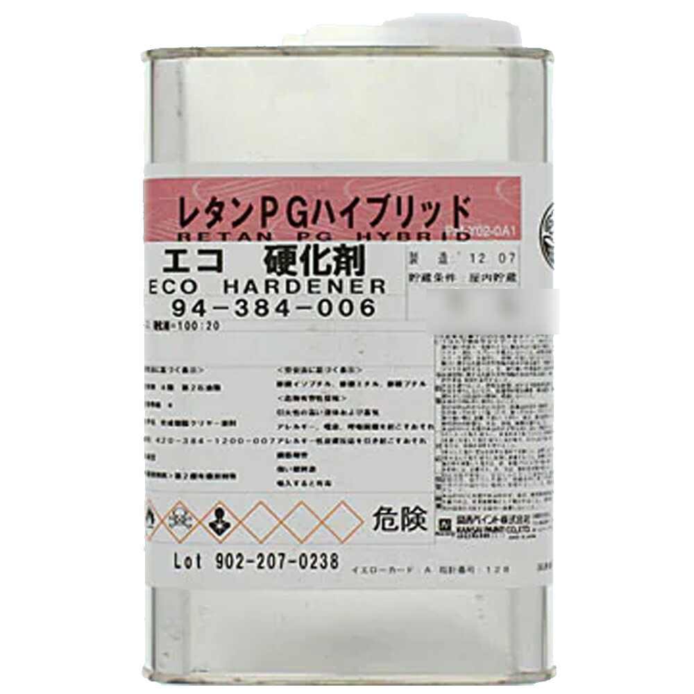 楽天市場】関西ペイント 381-200 レタンPG エコ マルチ 硬化剤