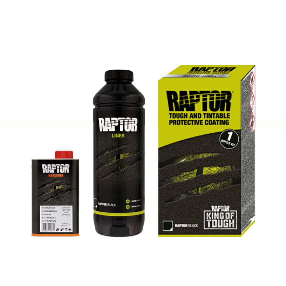楽天市場】RAPTOR ラプターライナー ホワイトキット 4L 取寄 : ネット