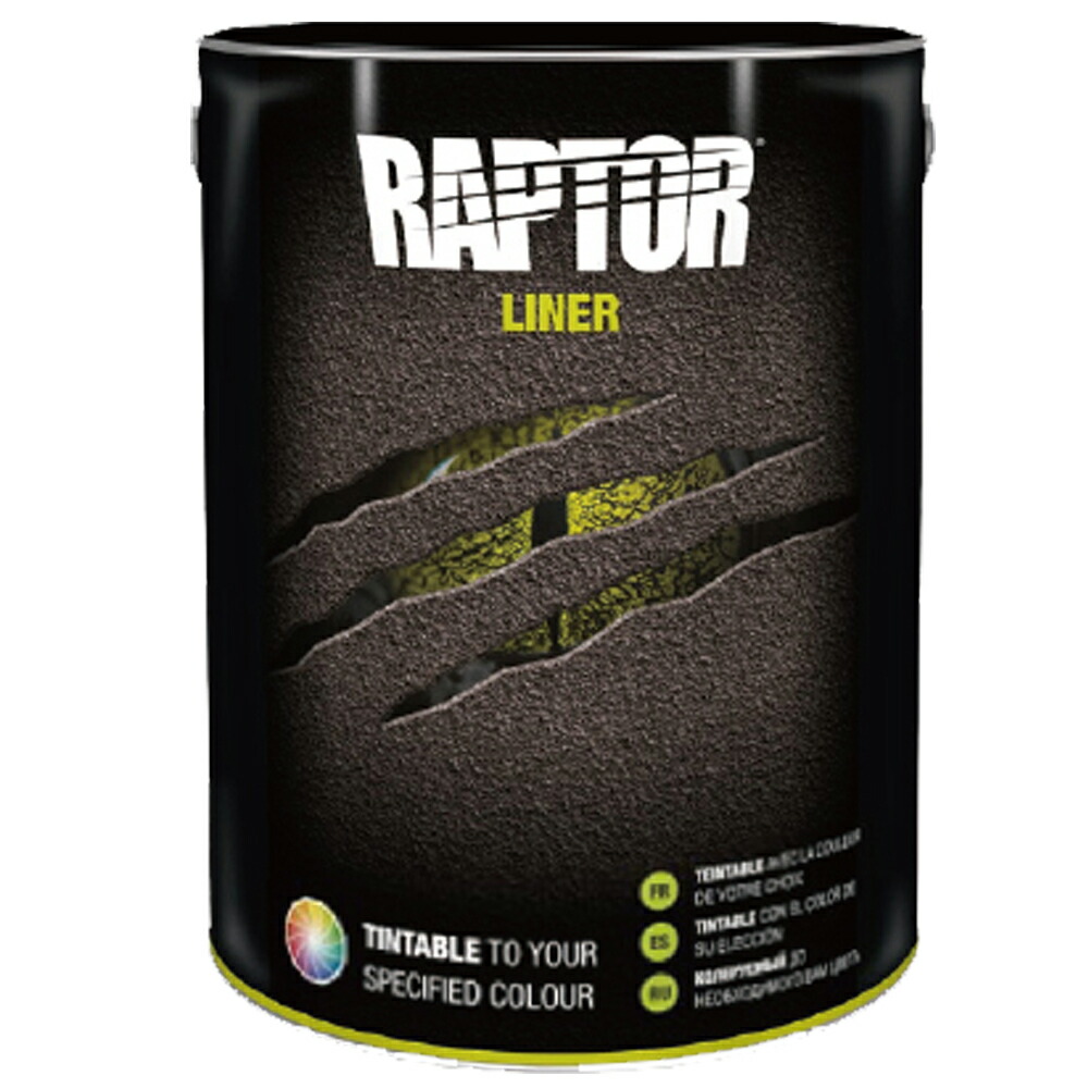 楽天市場】RAPTOR ラプターライナー ホワイトキット 4L 取寄 : ネット