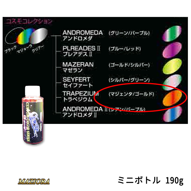 SHOWUP マジョーラコスモコレクション 705MN トラペジウム ミニボトル 190g 取寄