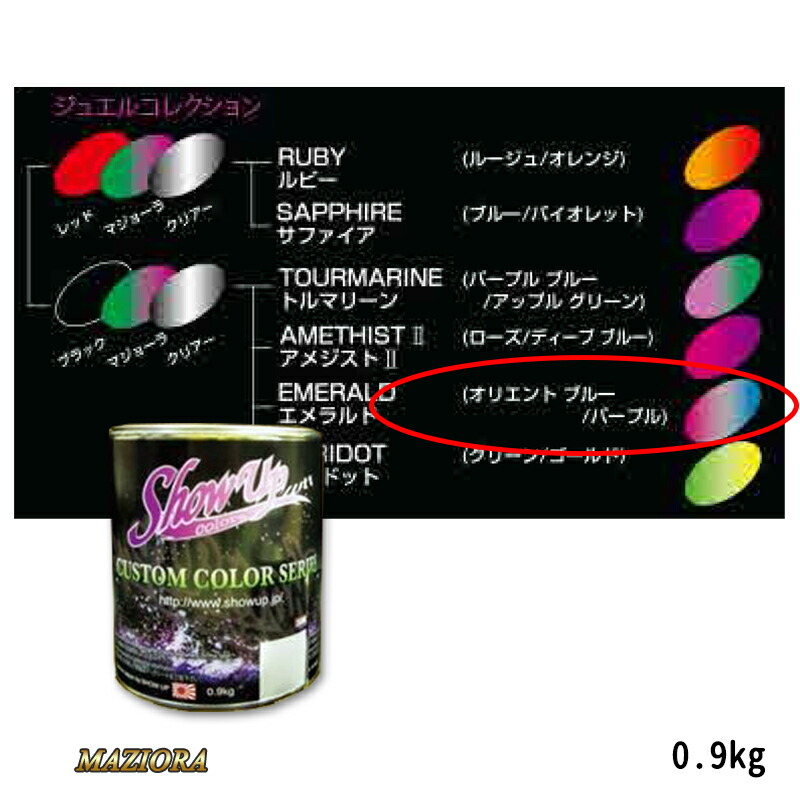 SHOWUP マジョーラジュエルコレクション 709 エメラルド 0.9kg 取寄